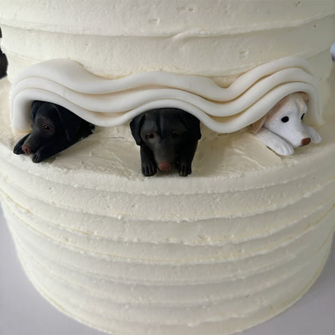 Personalised Custom Pet Wedding Cake Decorations, Dog Birthday, Wedding Cake Decorations with Dogs, Cat Birthday, Cat Figurines, Dog Figurines, Pet Anniversary, Birthday Gifts